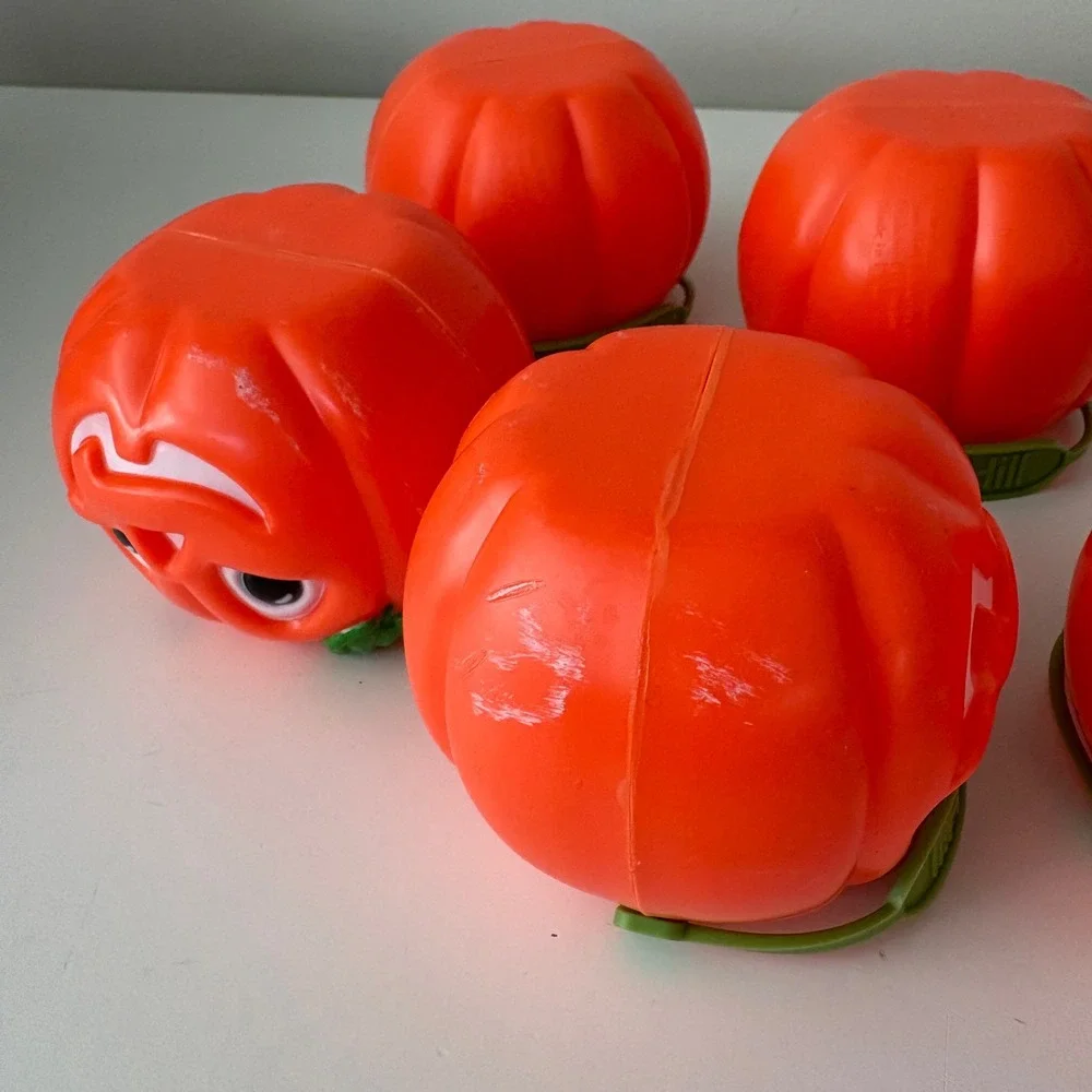 Sun Hill Halloween Pumpkin‎ Candy Buckets Treat Holders Party Favors Set of 5